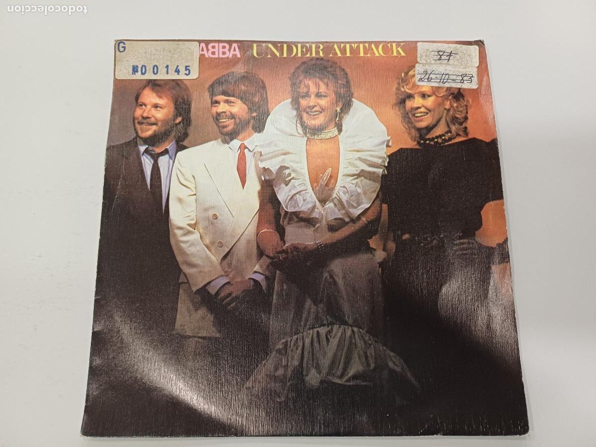 Discos de vinilo: ABBA/UNDER ATTACK/SINGLE PROMOCIONAL. - Foto 1