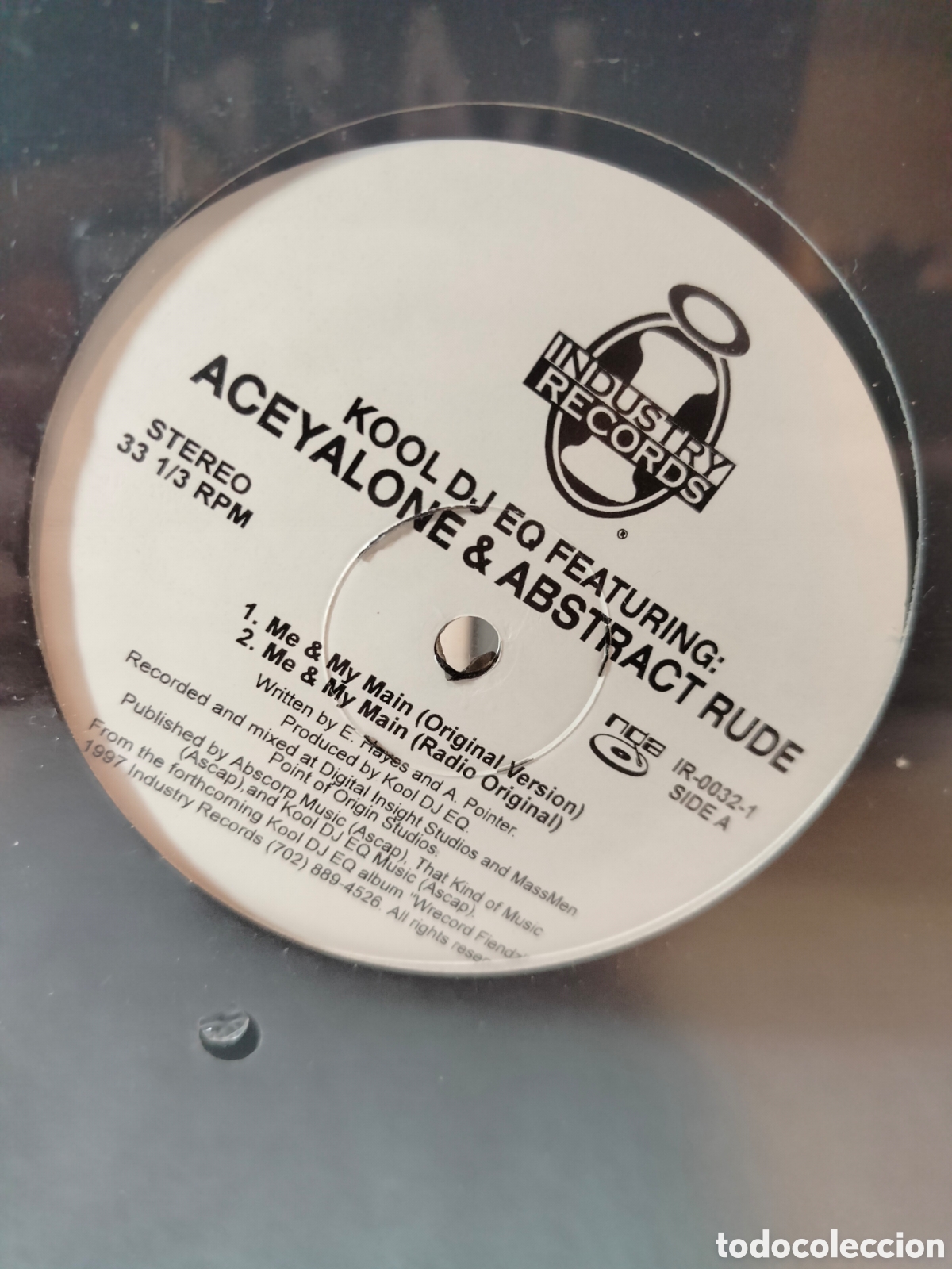 Discos de vinilo: Kool DJ E.Q. feat Aceyalone & Abstract Rude - Me & my main - Foto 2