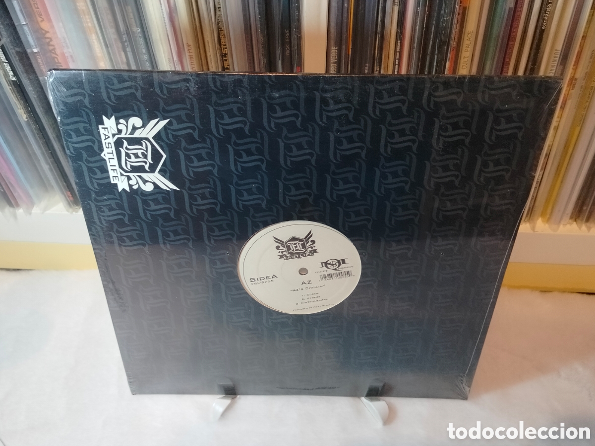 Discos de vinilo: AZ - AZs chillin / Never change - Foto 1