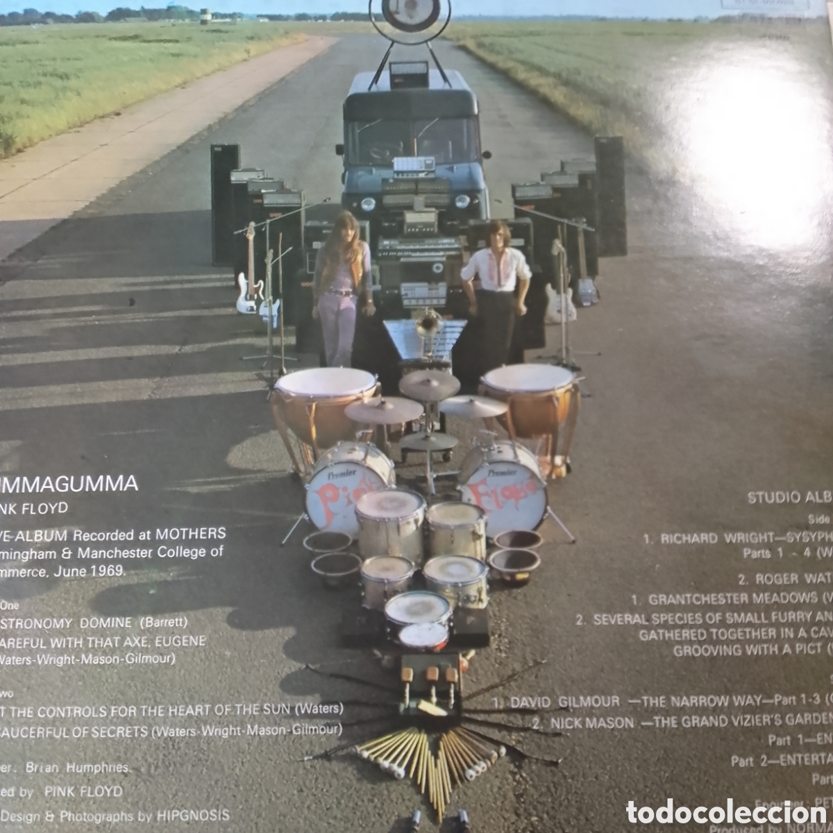 Discos de vinilo: PINK FLOYD UMMAGUMMA DOBLE LP - Foto 2
