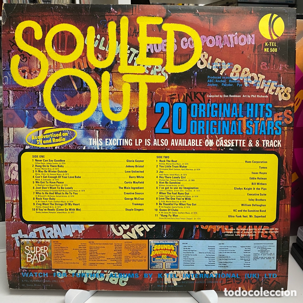 Discos de vinilo: Various - Souled Out (LP, Comp) - Foto 2