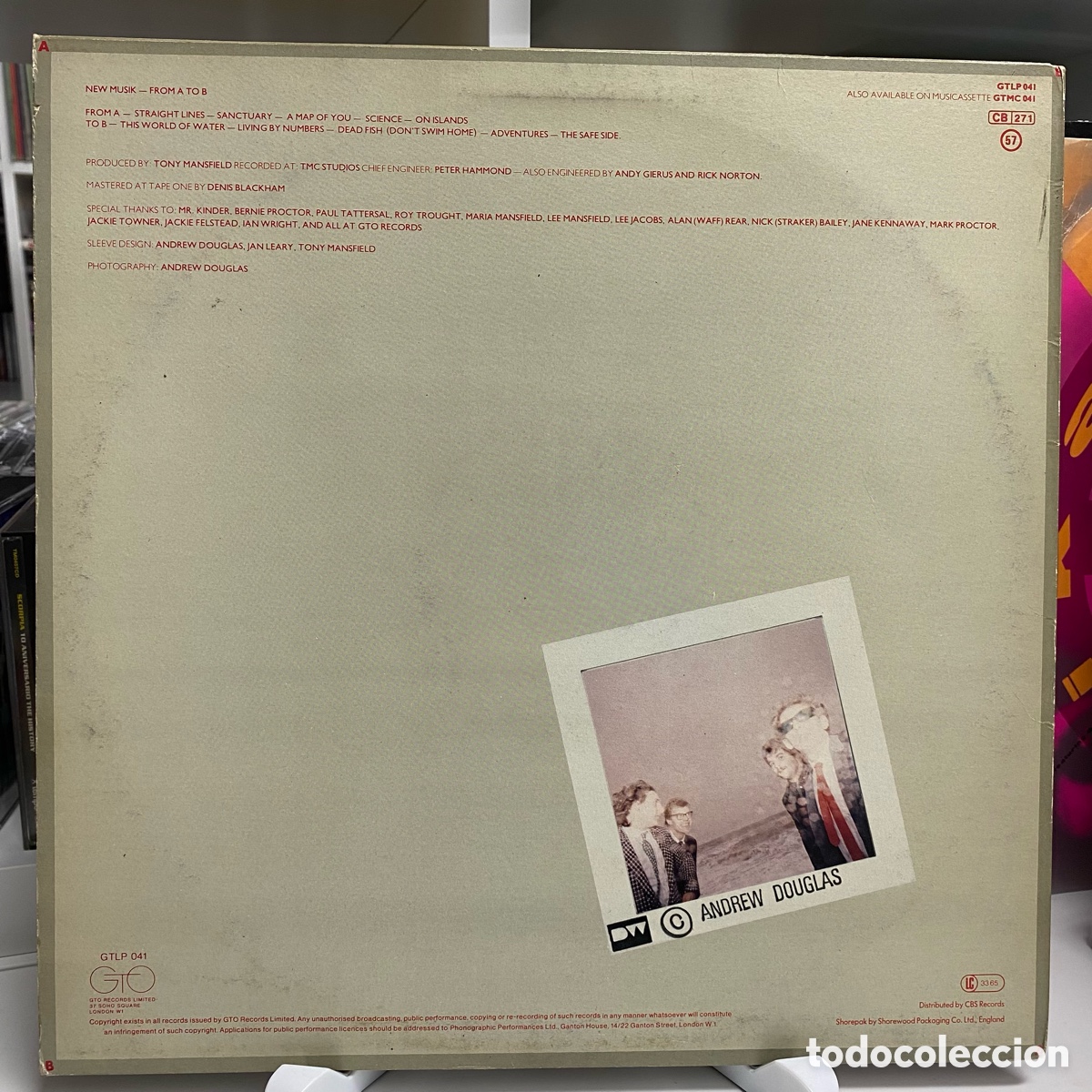 Discos de vinilo: New Musik - From A To B (LP) - Foto 2