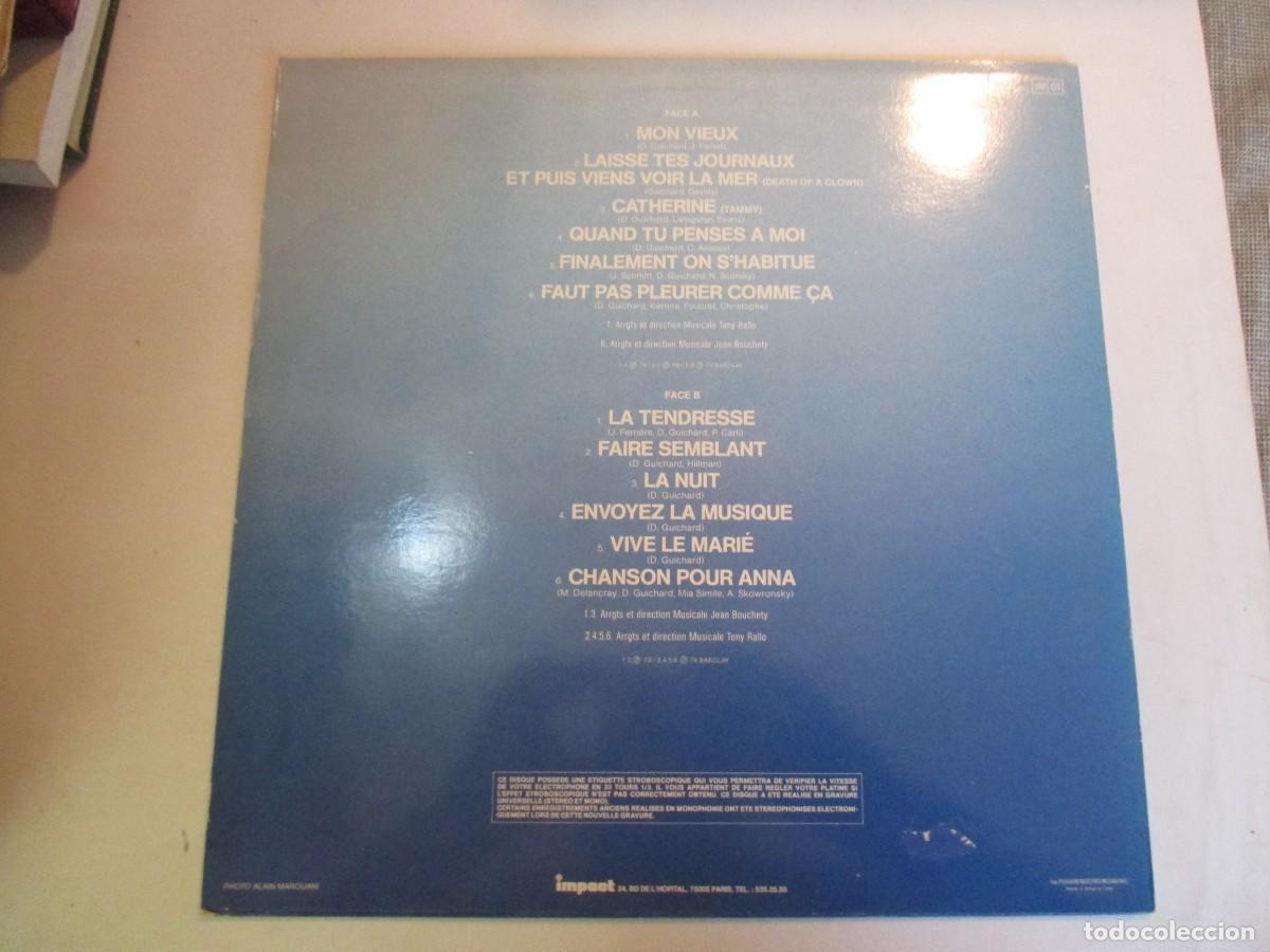 Discos de vinilo: DANIEL GUICHARD Disque d&acute;or W30049 - Foto 2
