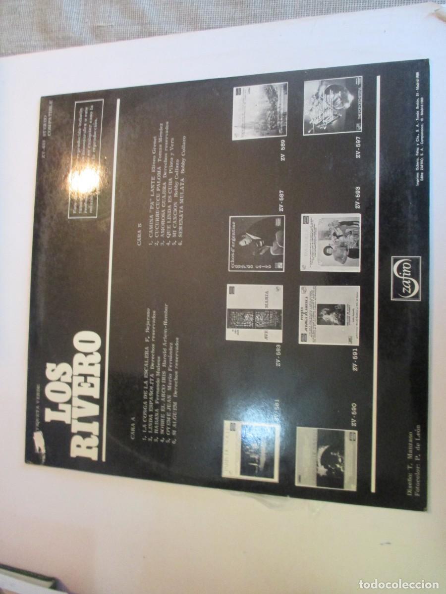 Discos de vinilo: LOS RIVERO Sobre el arco W30058 - Foto 2