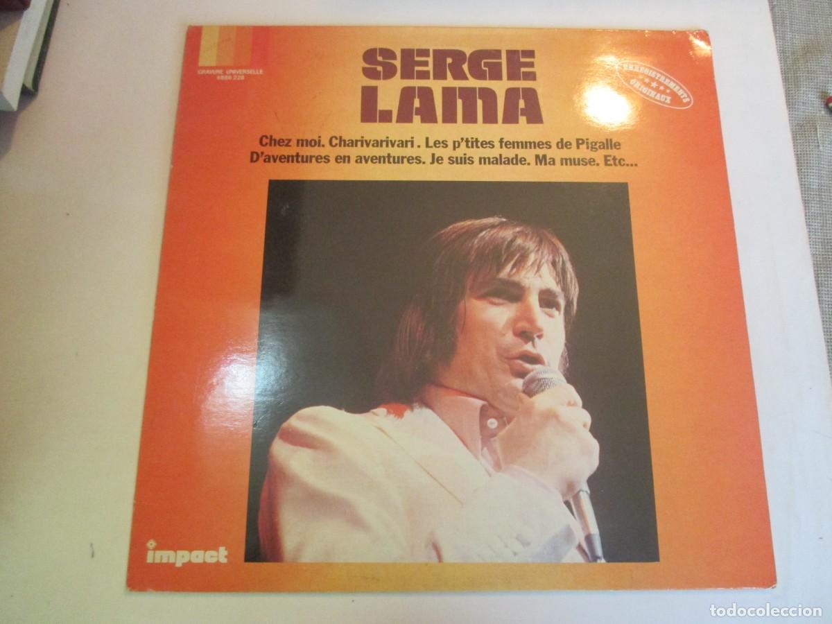 Discos de vinilo: SERGE LAMA Chez moi W30065 - Foto 1