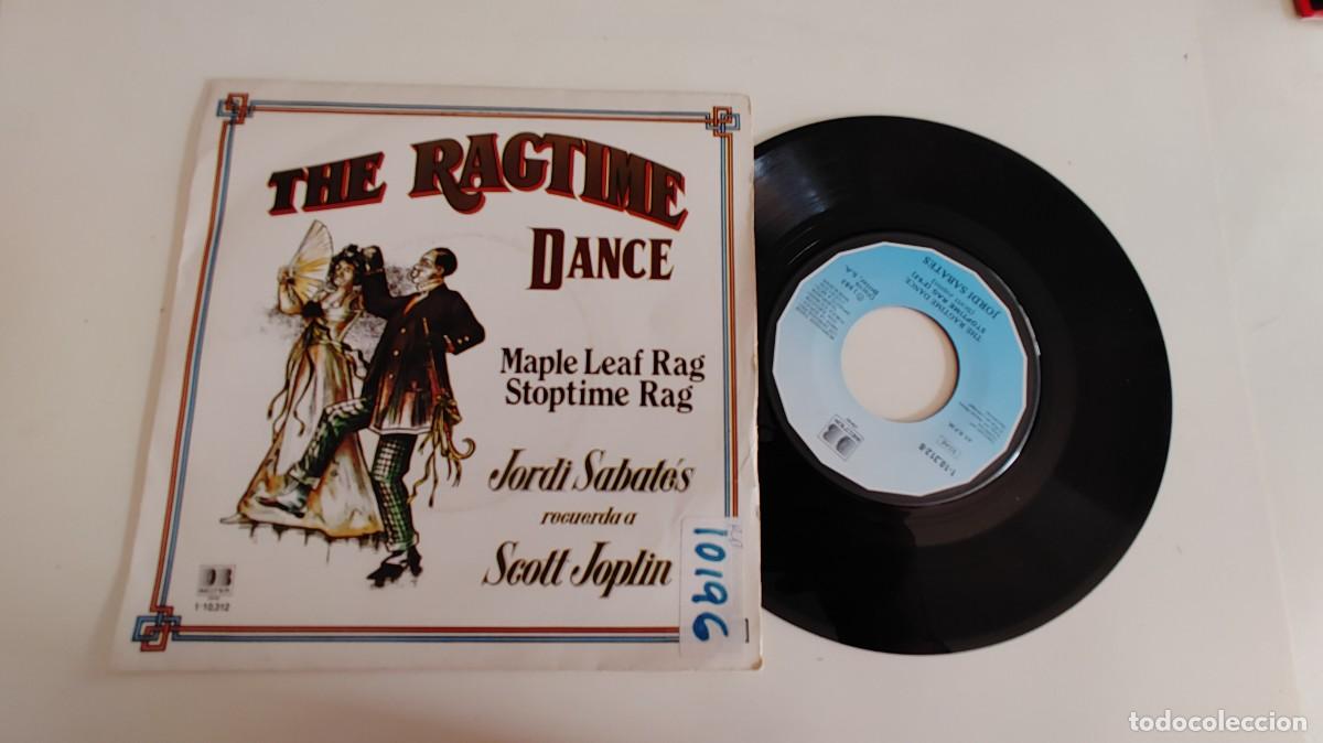 Discos de vinilo: JORDI SABATES-SINGLE THE RAGTIME DANCE - Foto 1