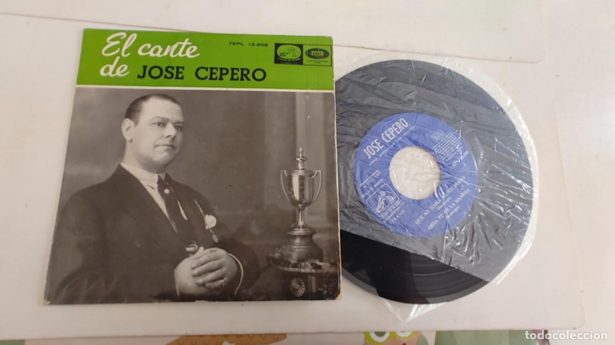 Discos de vinilo: JOSE CEPERO-EP EL CANTE DE JOSE CEPERO - Foto 1