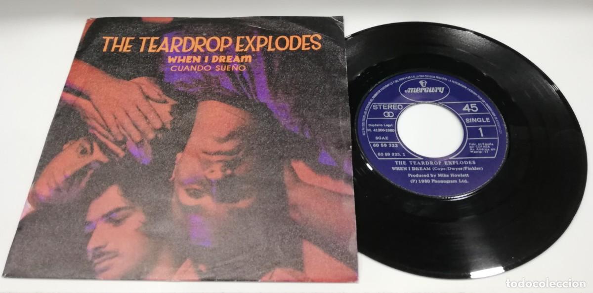 Discos de vinilo: SCO28-The Teardrop Explodes - When I Dream = Cuando Sue&ntilde;o (7&rdquo;, Single) - Foto 1