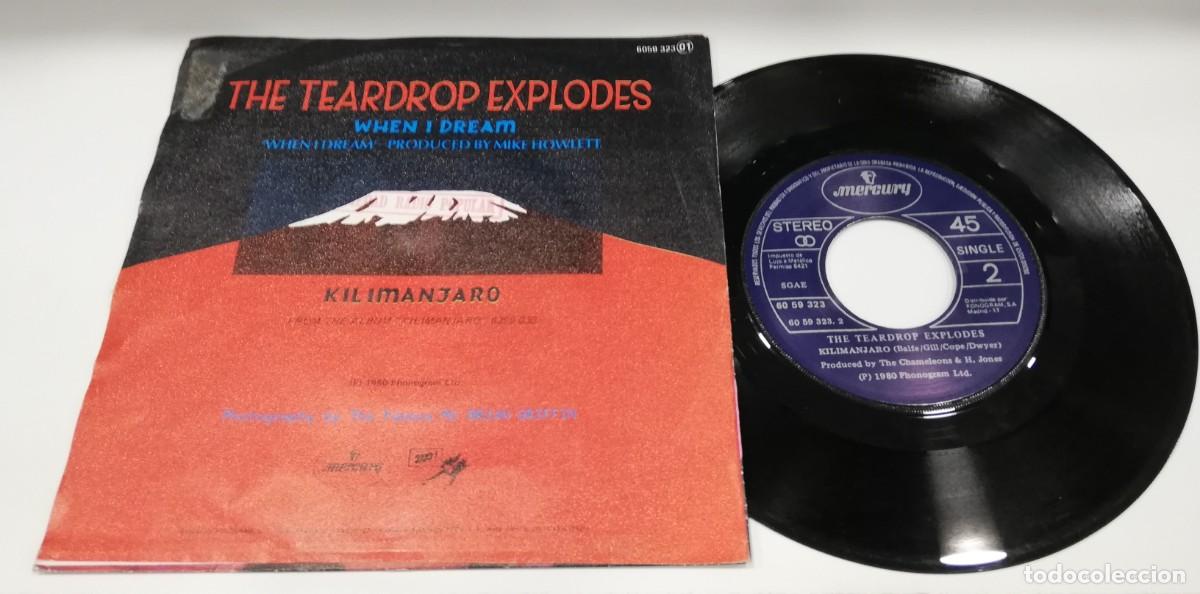Discos de vinilo: SCO28-The Teardrop Explodes - When I Dream = Cuando Sue&ntilde;o (7&rdquo;, Single) - Foto 2