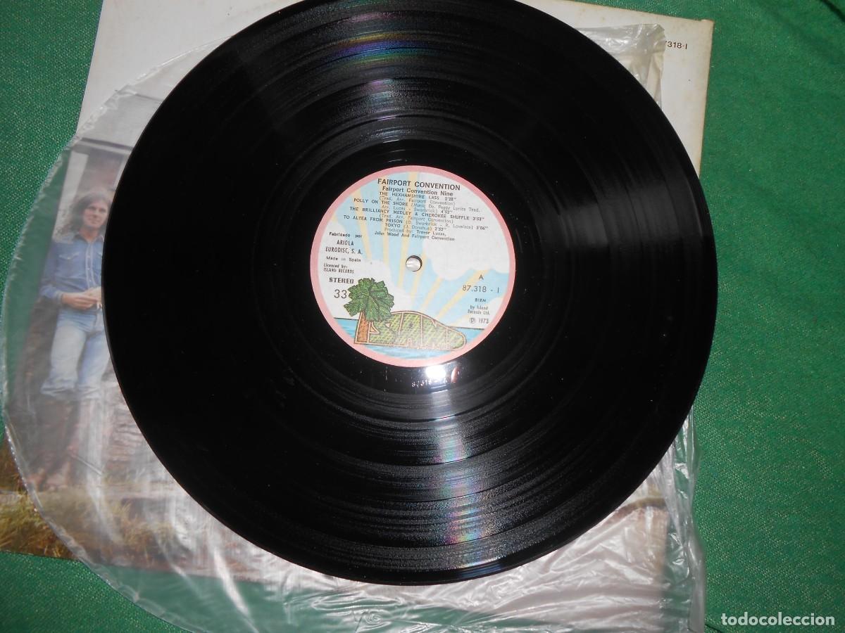 Discos de vinilo: FAIRPORT CONVENTION -NINE- - Foto 4