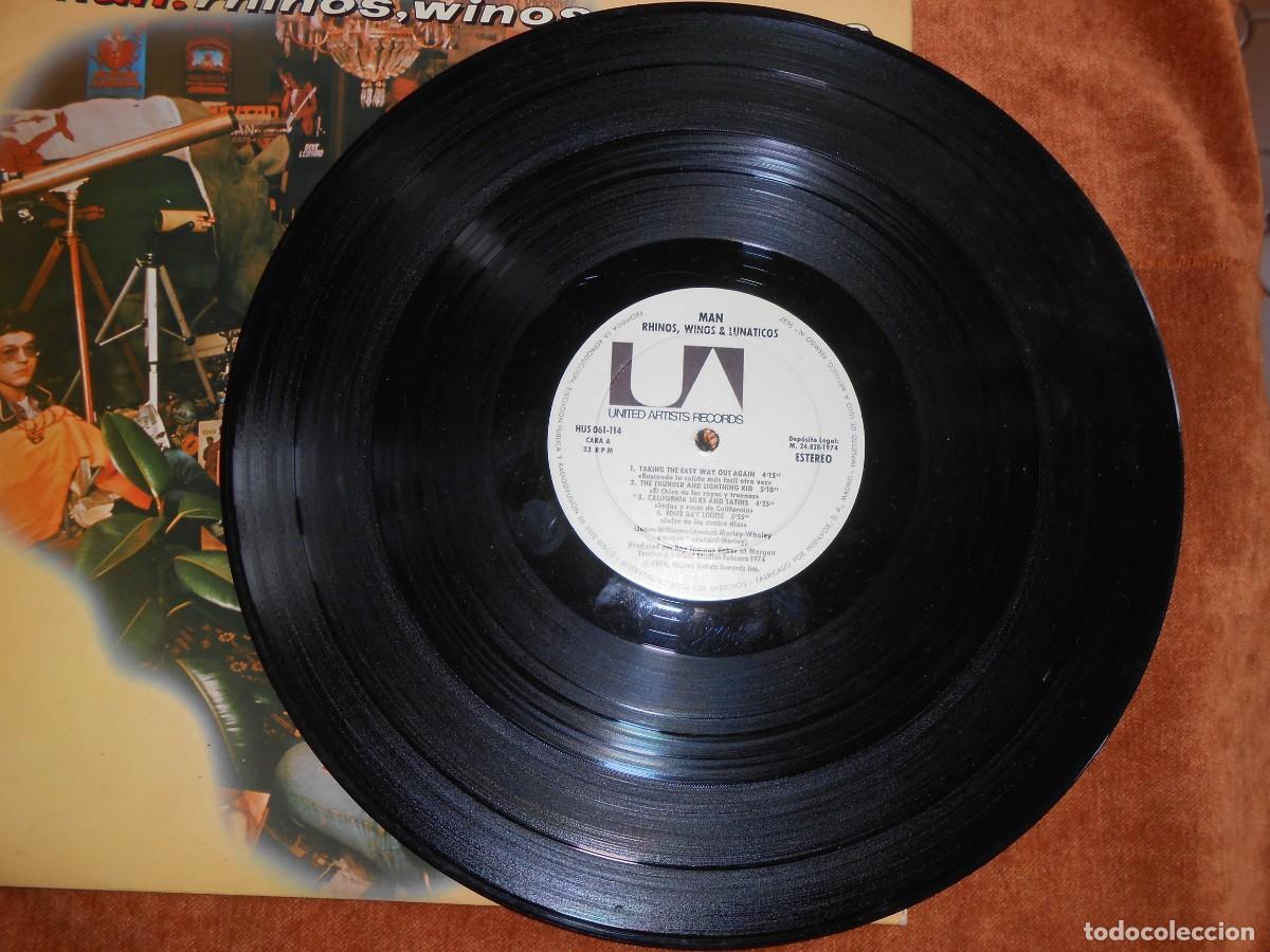 Discos de vinilo: MAN : RHINOS, WINOS +LUNATICS - Foto 2