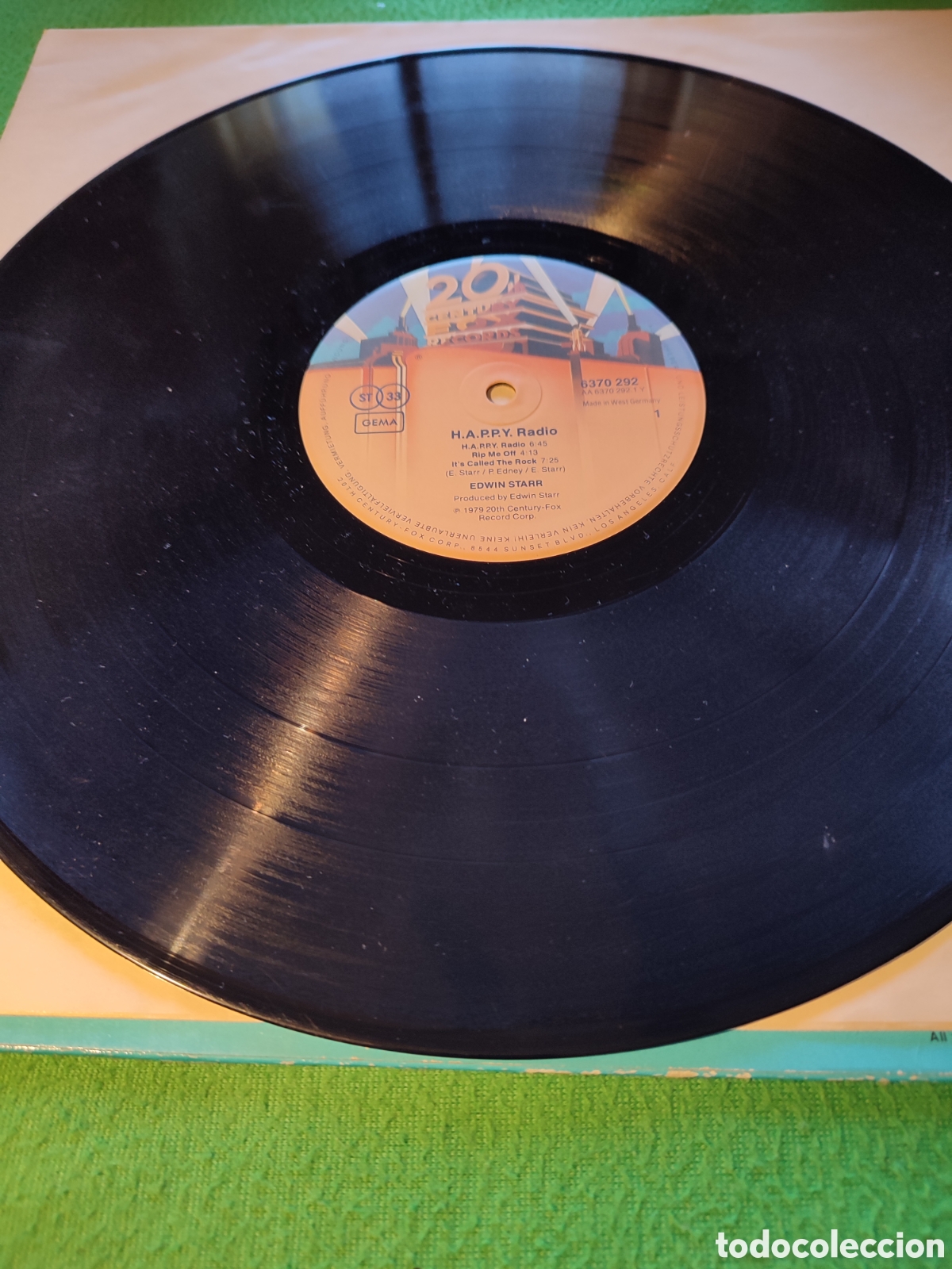 Discos de vinilo: Edwin Starr - Happy Radio - Foto 2