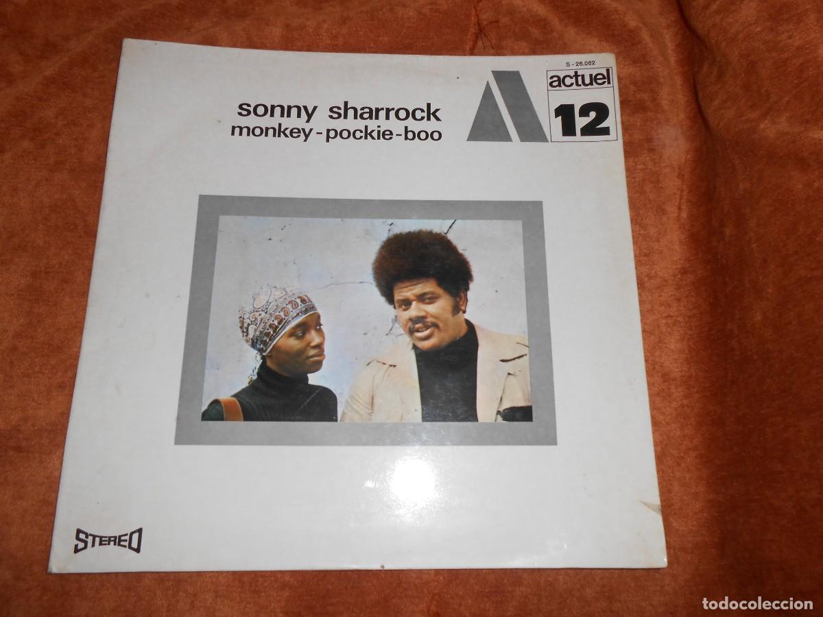 Discos de vinilo: SONNY SHARROCK -MONKEY -POCKIE BOO - Foto 1