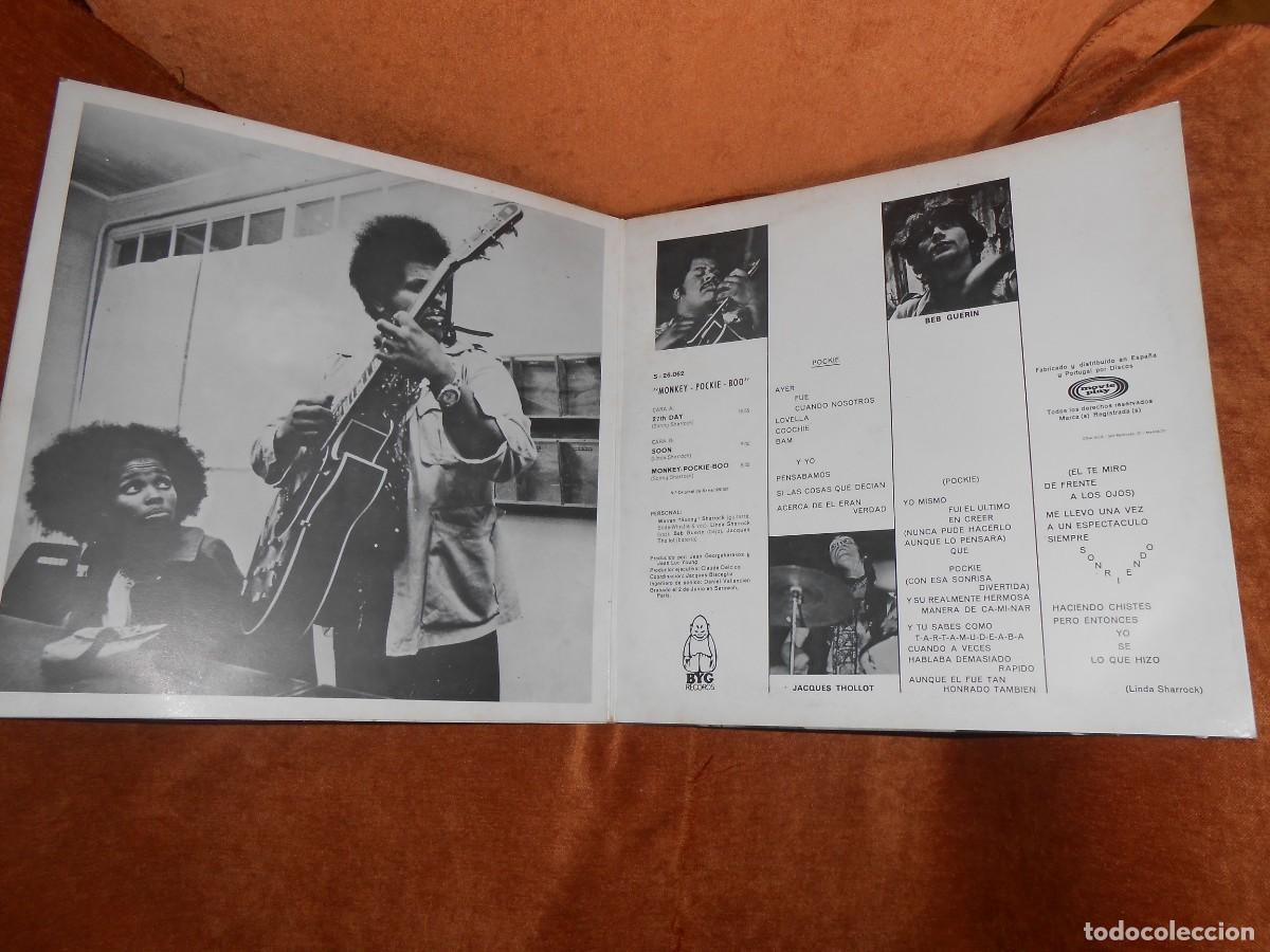 Discos de vinilo: SONNY SHARROCK -MONKEY -POCKIE BOO - Foto 3