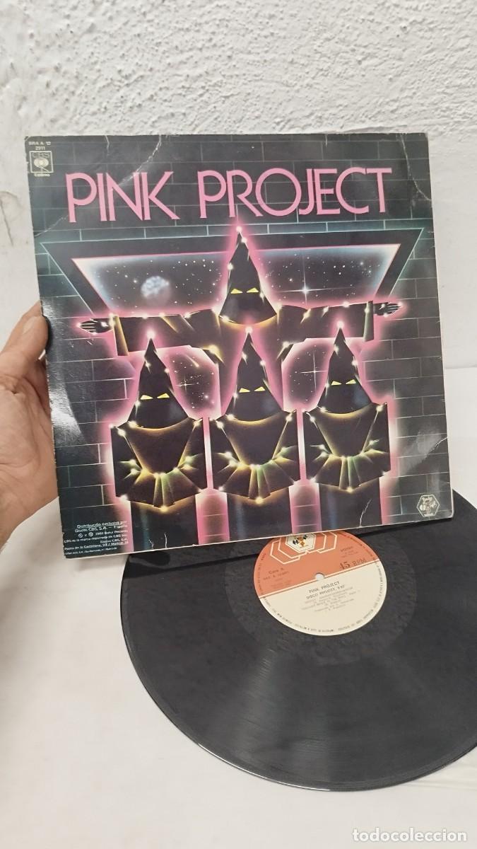 Discos de vinilo: Pink Project &ndash; Disco Project. Vinilo maxi-single italo-disco. - Foto 3
