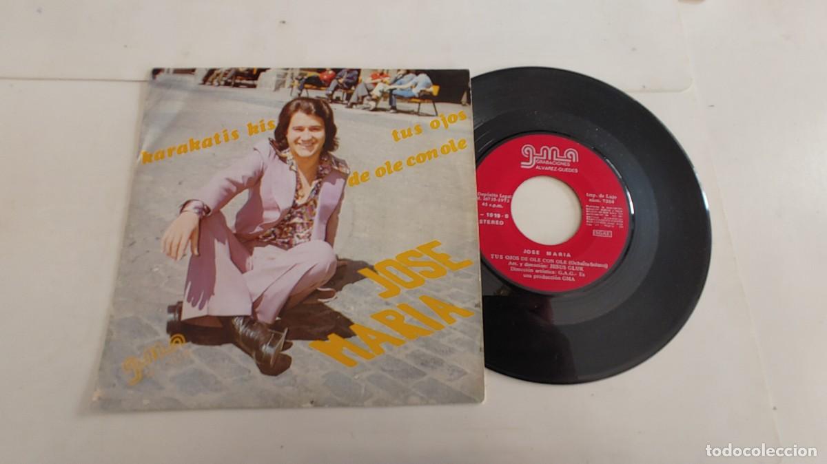 Discos de vinilo: JOSE MARIA-SINGLE KARAKATIS KIS - Foto 1