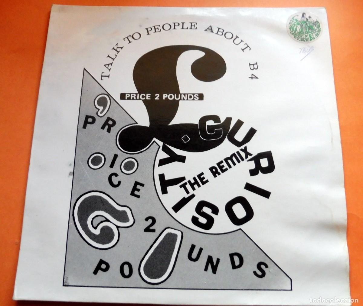 Discos de vinilo: Price 2 Pounds &ndash; Curiosity (The Remix) - Basic Mix &ndash; BASIX - 038 - 1991 - Foto 1