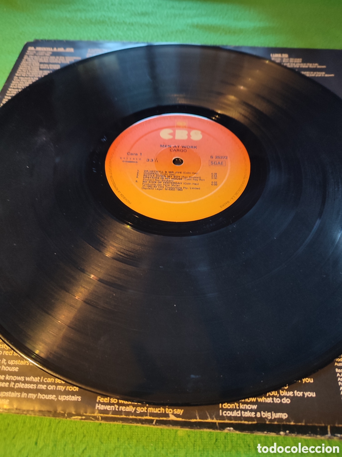 Discos de vinilo: Men At Work - Cargo Vinilo Lp - Foto 3