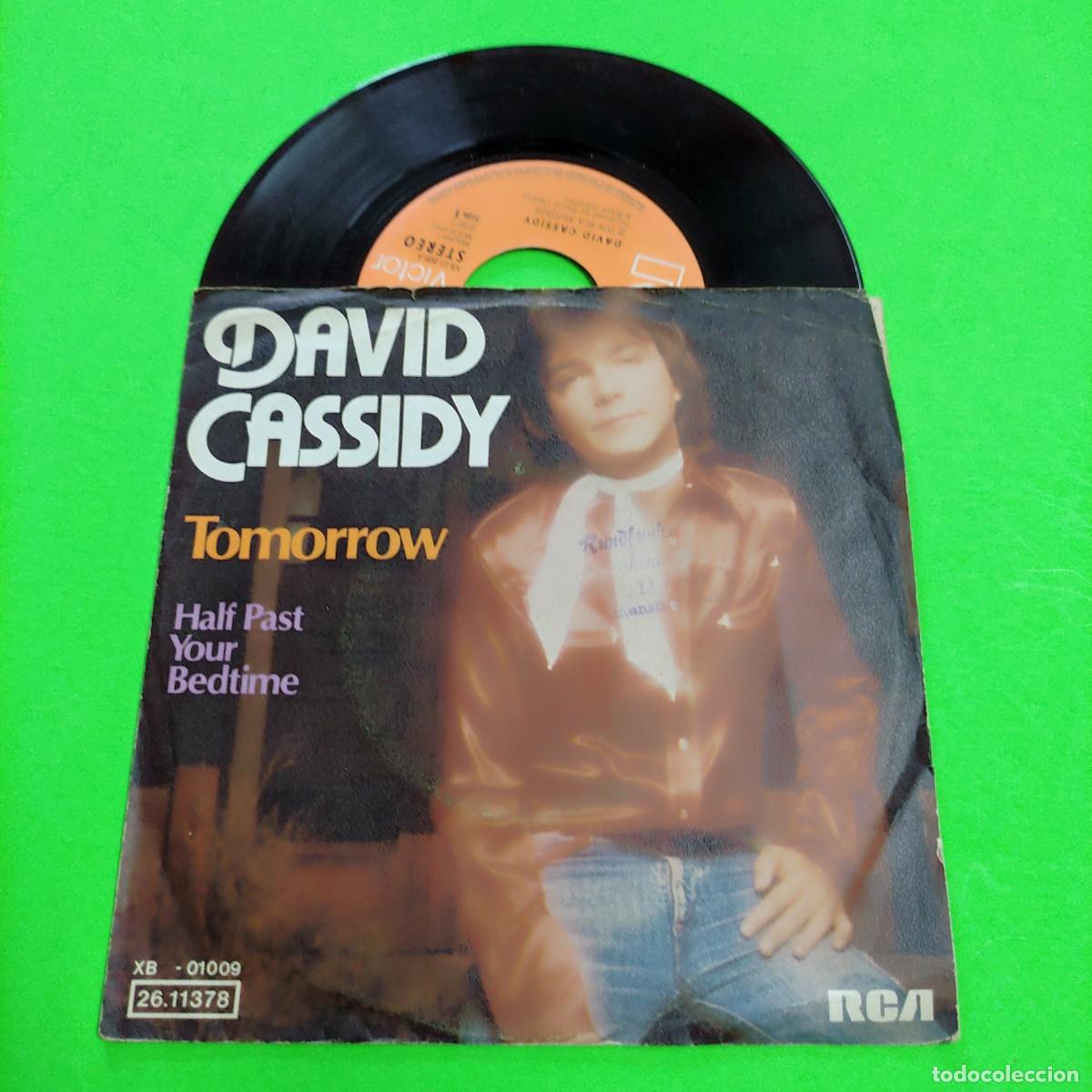 Discos de vinilo: DAVID CASSIDY * TOMORROW * SINGLE VINILO ** JUANI - Foto 1