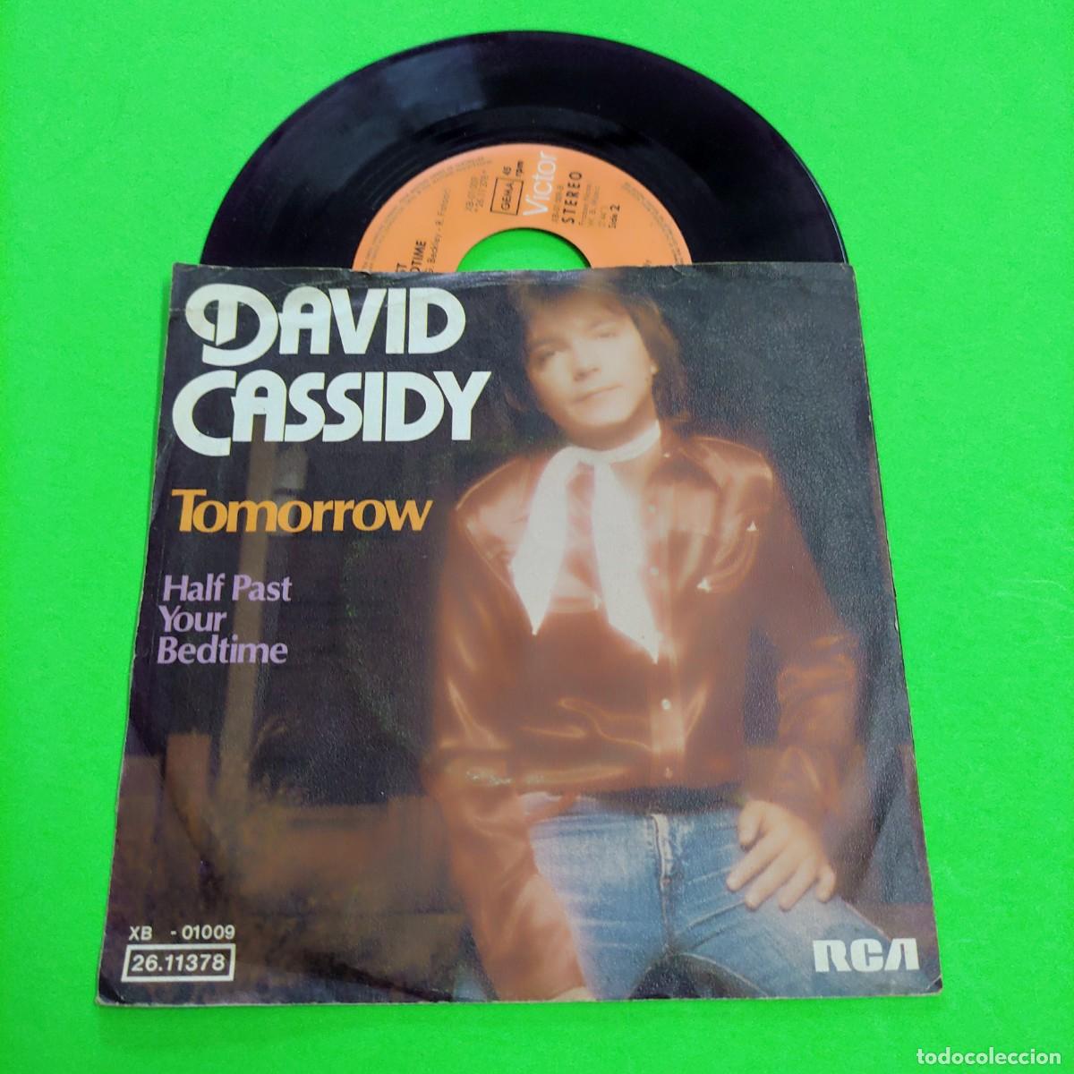 Discos de vinilo: DAVID CASSIDY * TOMORROW * SINGLE VINILO ** JUANI - Foto 2