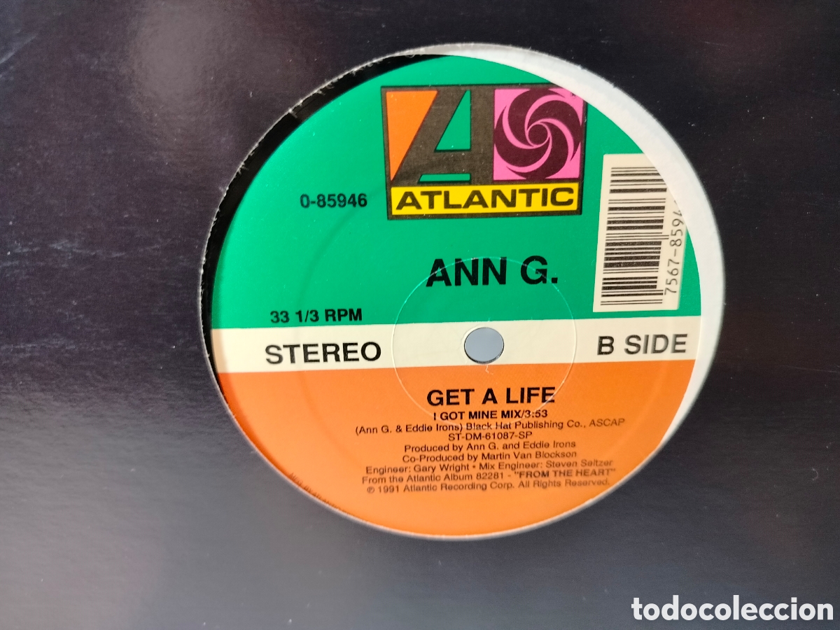 Discos de vinilo: Ann G. - Get a life 12&rdquo; - Foto 2