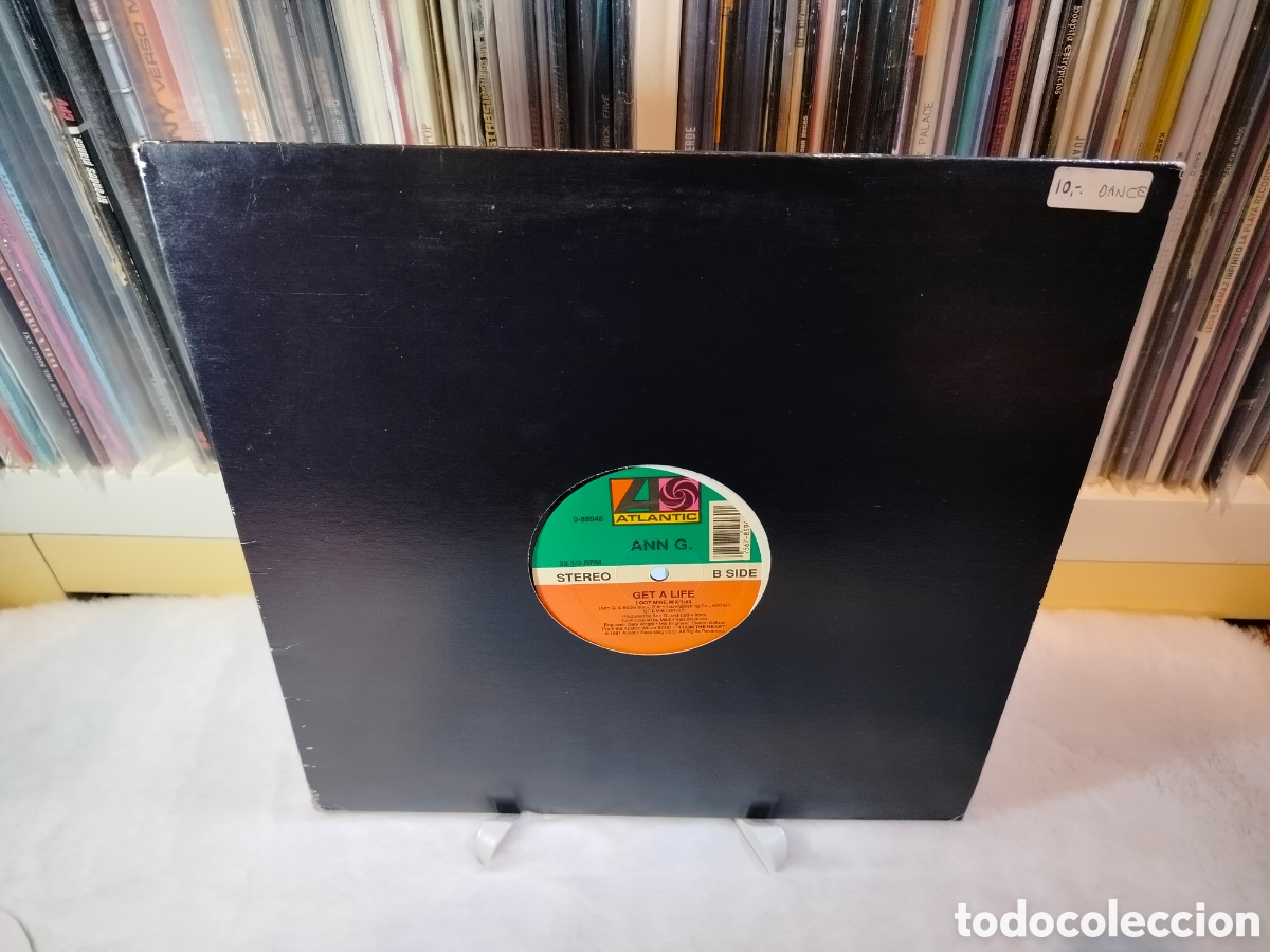 Discos de vinilo: Ann G. - Get a life 12&rdquo; - Foto 1