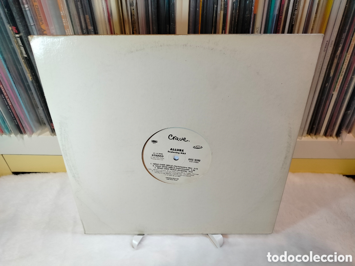 Discos de vinilo: Allure feat. Nas - Head over heels - Foto 1