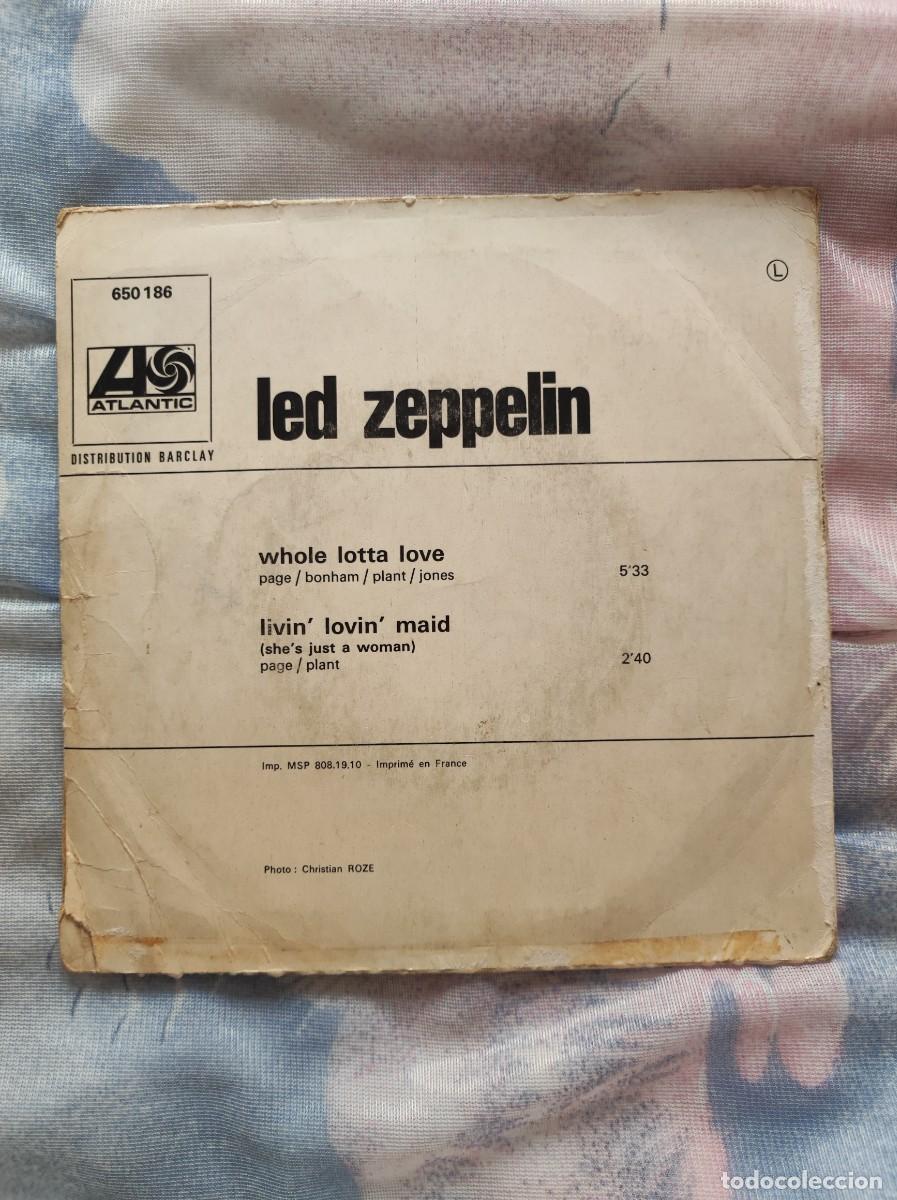 Discos de vinilo: Led Zeppelin &ndash; Whole Lotta Love (1969) - Foto 2