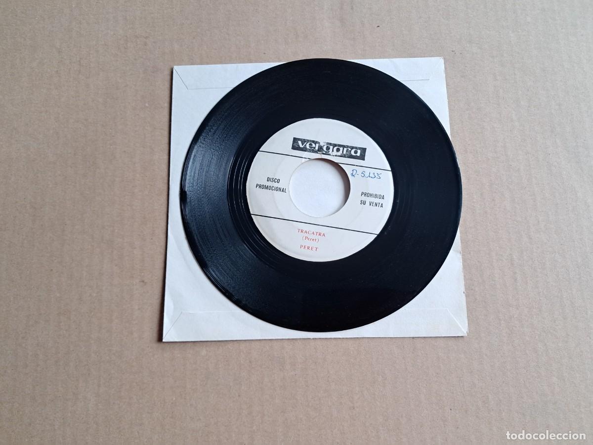 Discos de vinilo: PERET - TRACATRA SINGLE PROMOCIONAL - Foto 1