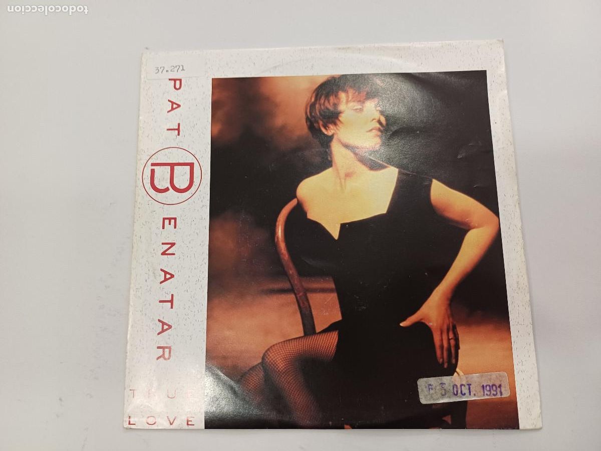 Discos de vinilo: PAT BENATAR/TRUE LOVE/SINGLE. - Foto 1