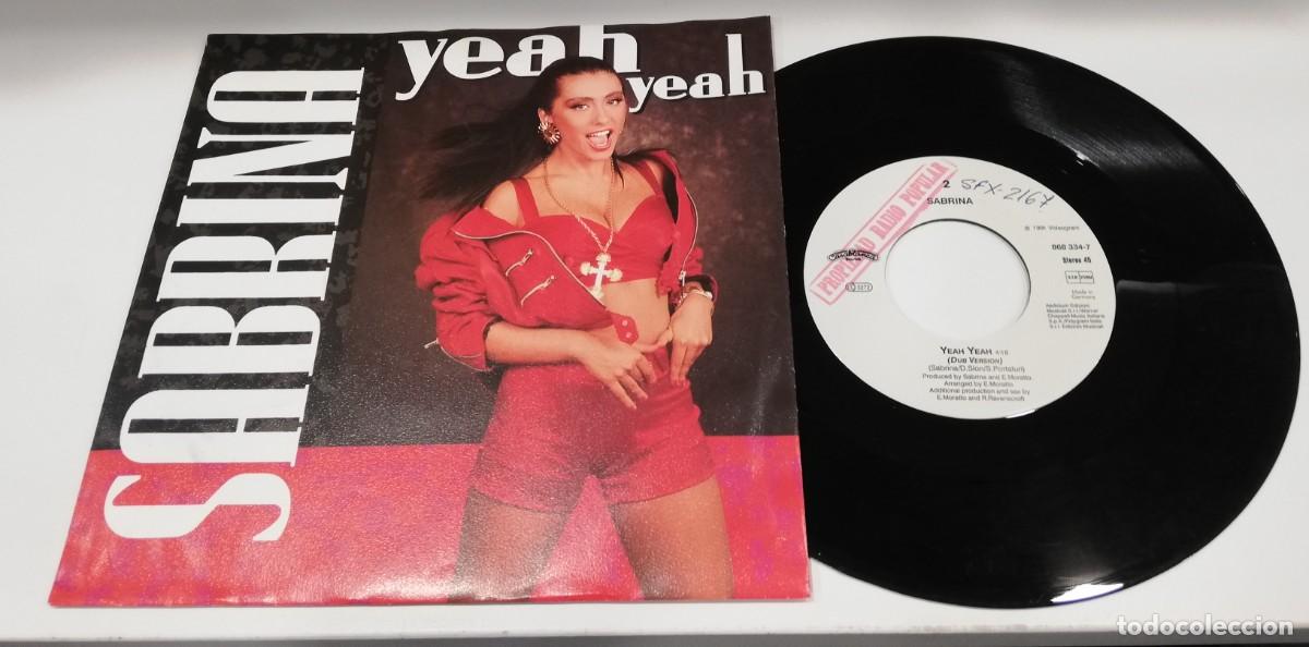 Discos de vinilo: SCO28-Sabrina - Yeah Yeah (7&rdquo;, Single) - Foto 1