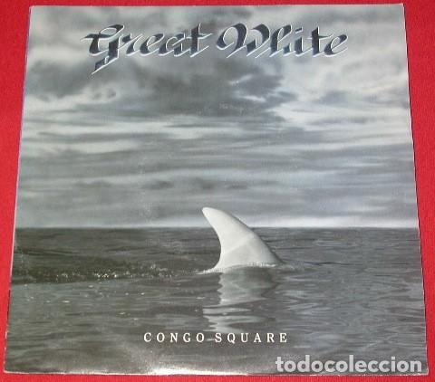 Discos de vinilo: Great white 45t congo square Single - Foto 1