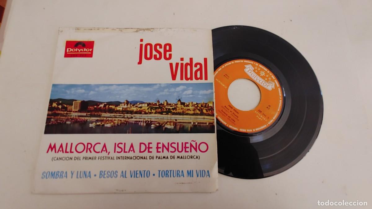 Discos de vinilo: JOSE VIDAL-EP MALLORCA ISLA DE ENSUE&Ntilde;O +3 - Foto 1
