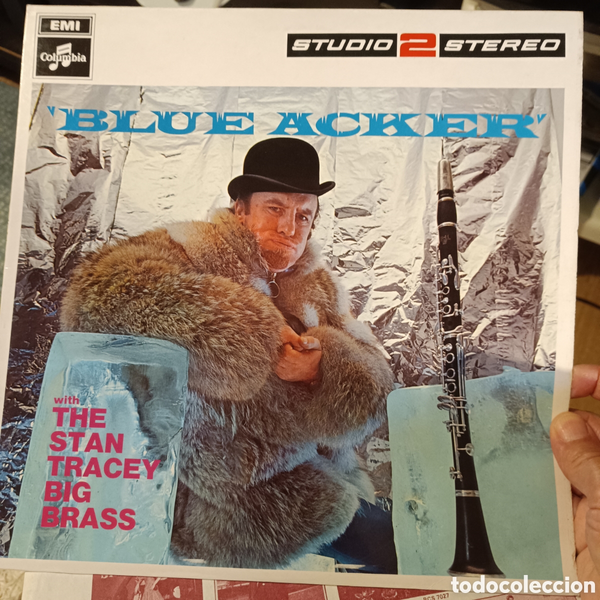 Discos de vinilo: Mr. Acker Bilk And The Stan Tracey Big Brass &lrm;&ndash; Blue Acker - Foto 1