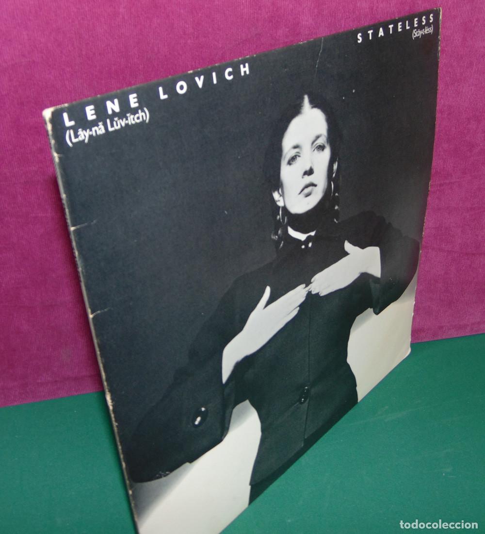 Discos de vinilo: Lene Lovich &ndash; Stateless - LP USA 1979 - Foto 2