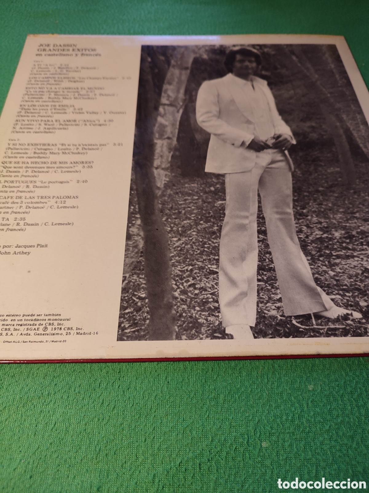Discos de vinilo: Joe Dassin - Grandes &eacute;xitos Vinilo Lp - Foto 2
