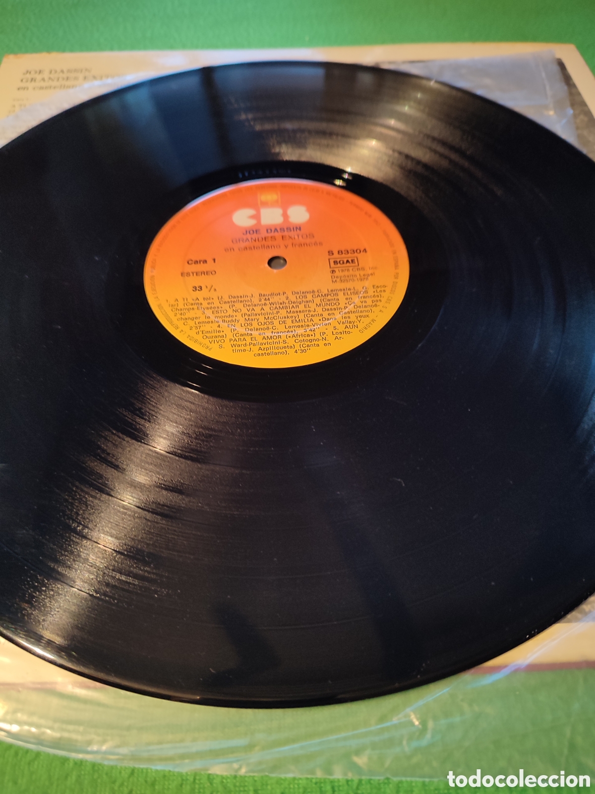 Discos de vinilo: Joe Dassin - Grandes &eacute;xitos Vinilo Lp - Foto 3