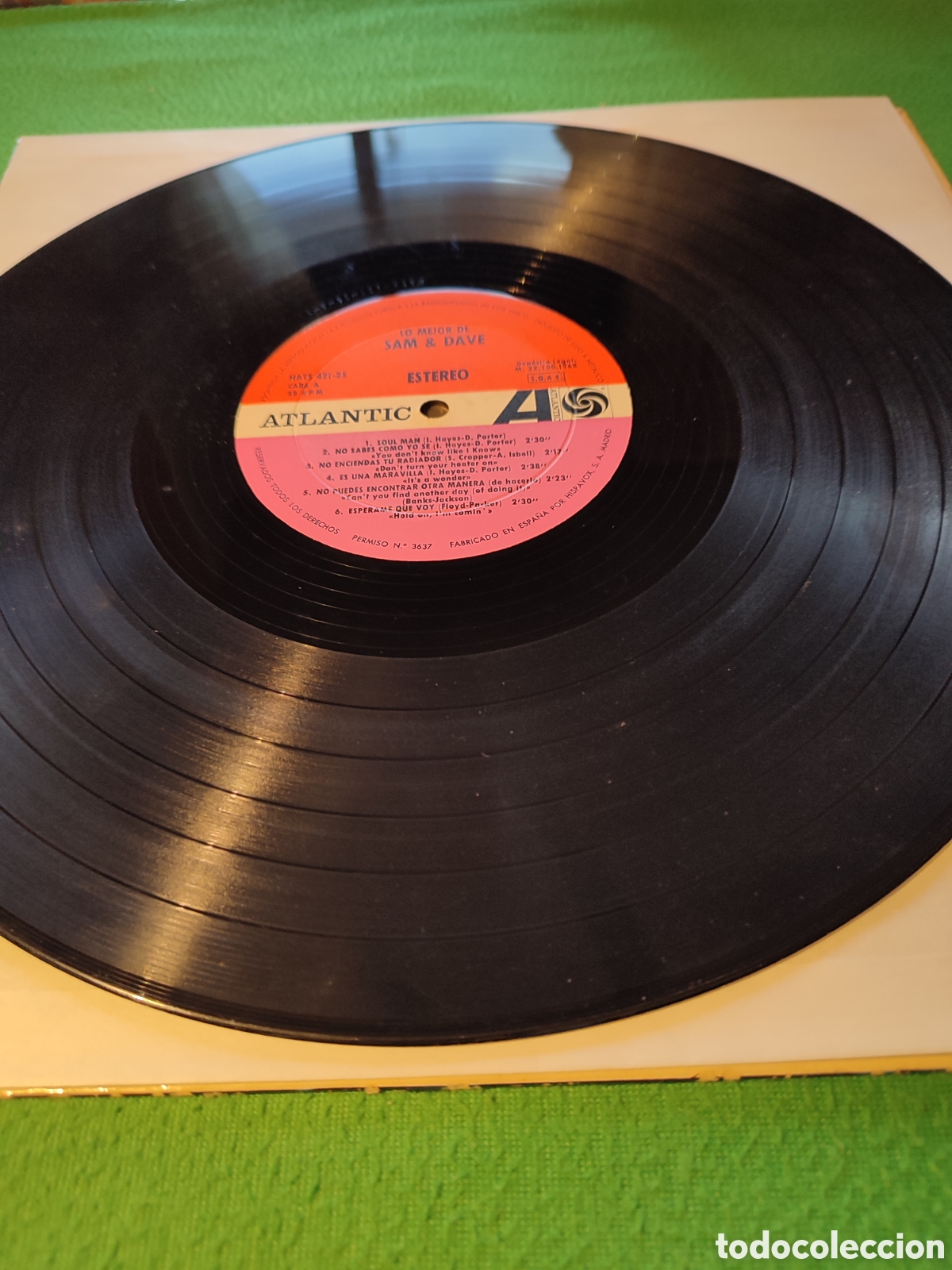Discos de vinilo: Sam & Dave - Lo mejor de Vinilo Lp - Foto 3
