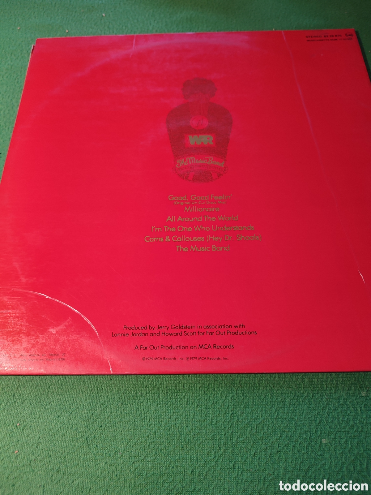 Discos de vinilo: War - The Music Band Vinilo Lp - Foto 4