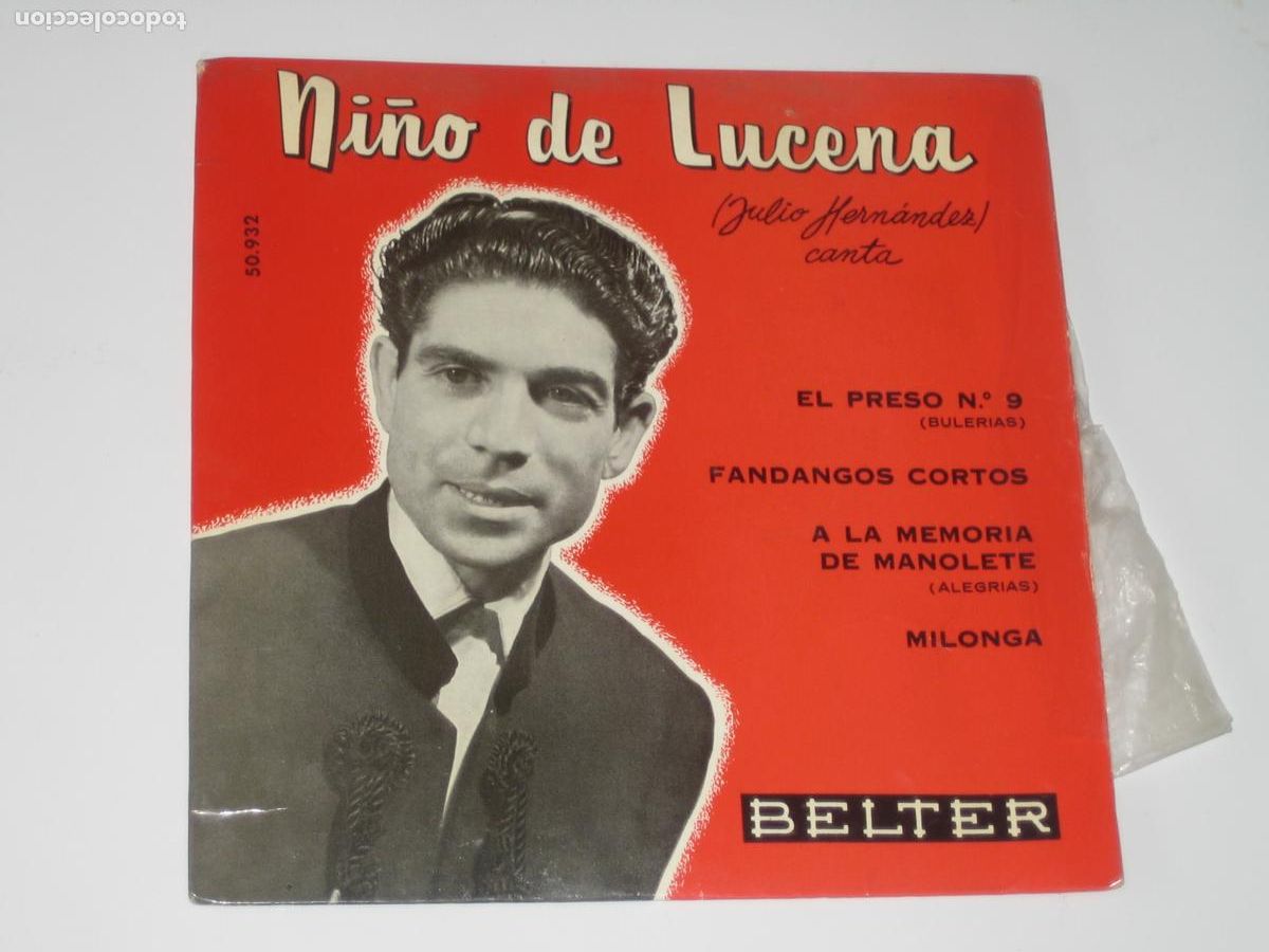 Discos de vinilo: DISCOFERTA - EPS/SINGLES - NI&Ntilde;O DE LUCENA - Foto 1