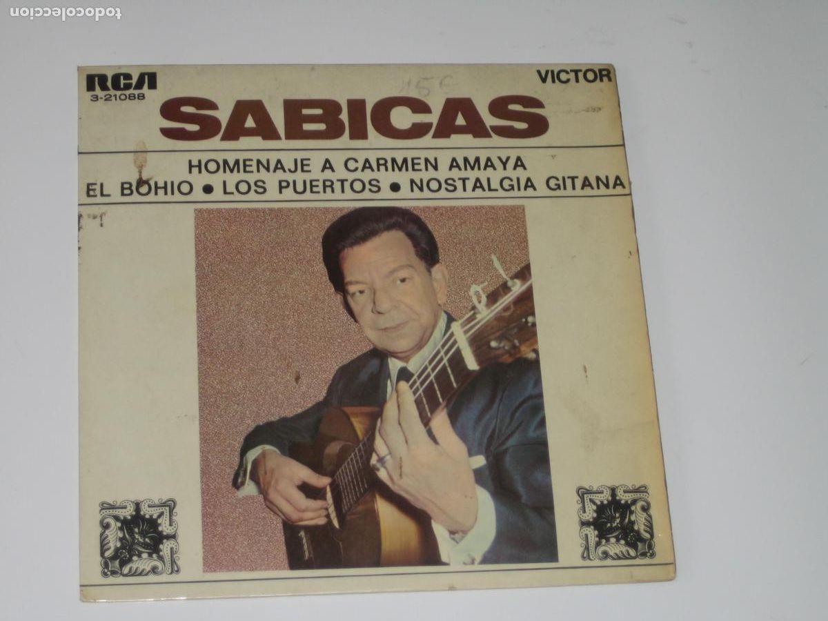 Discos de vinilo: DISCOFERTA - EPS/SINGLES - SABICAS - Foto 1