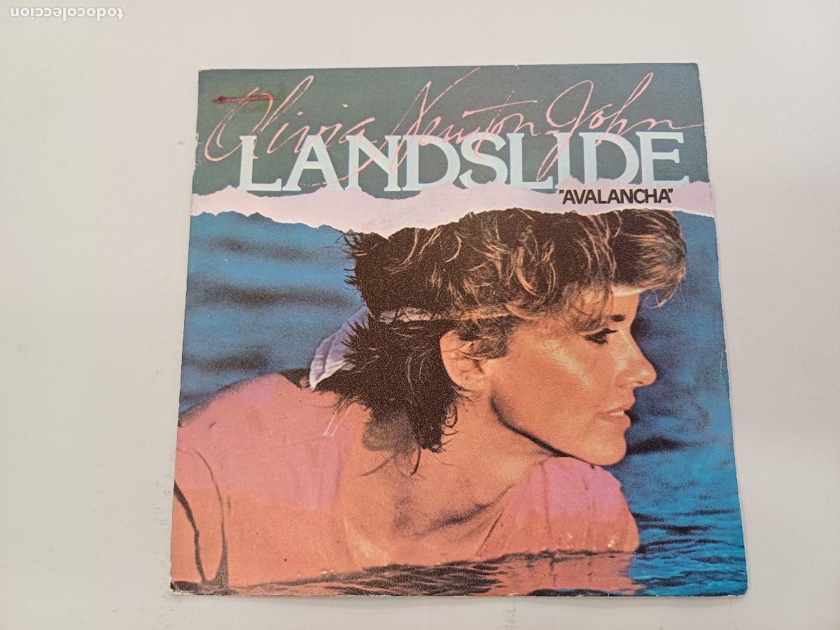 Discos de vinilo: OLIVIA NEWTON JOHN/AVALANCHA-LANDSLIDE/SINGLE. - Foto 1