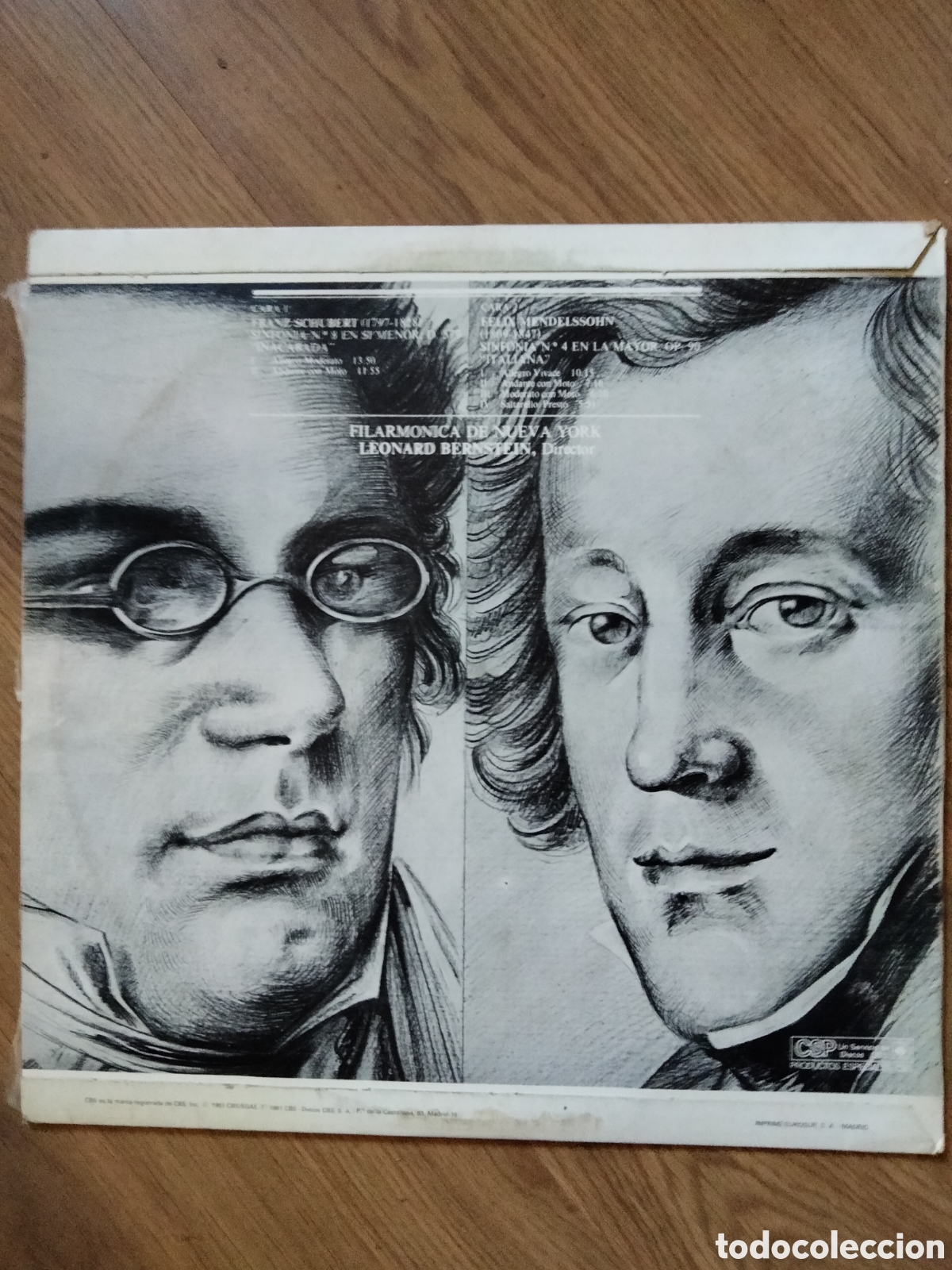 Discos de vinilo: Vinilo Leonard Bernstein - Foto 2