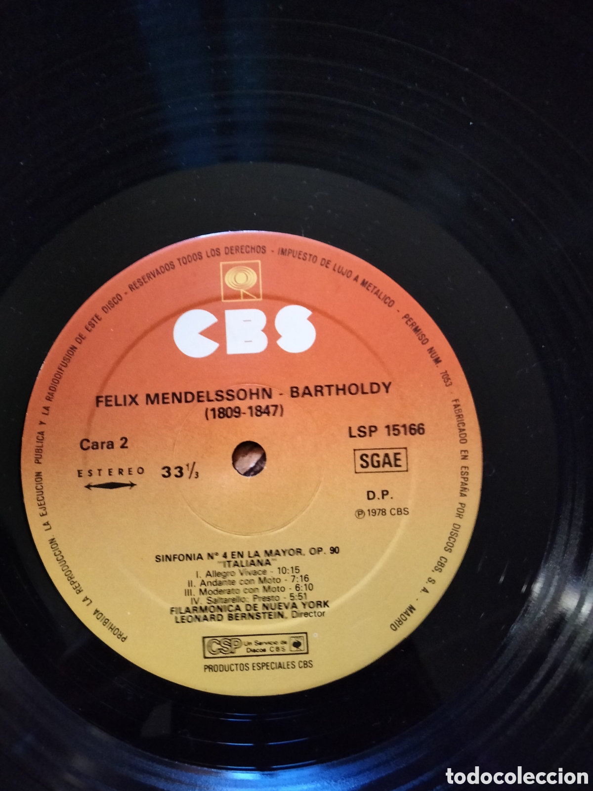Discos de vinilo: Vinilo Leonard Bernstein - Foto 4