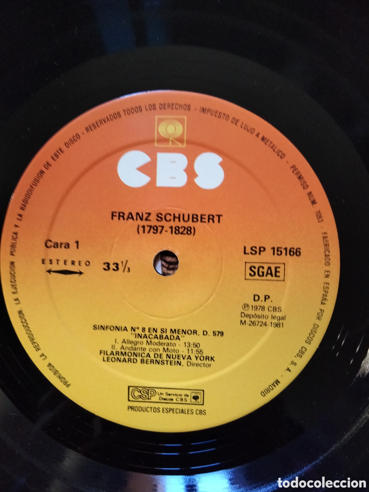 Discos de vinilo: Vinilo Leonard Bernstein - Foto 5