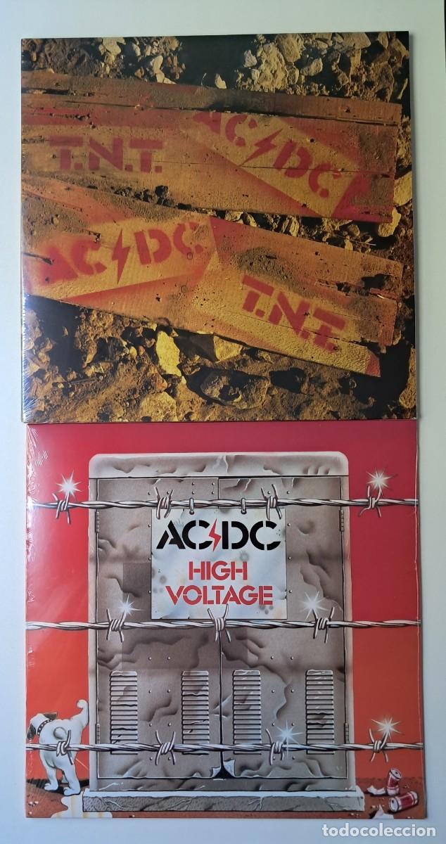 Discos de vinilo: AC/DC High Voltage y TNT. Australia. - Foto 1