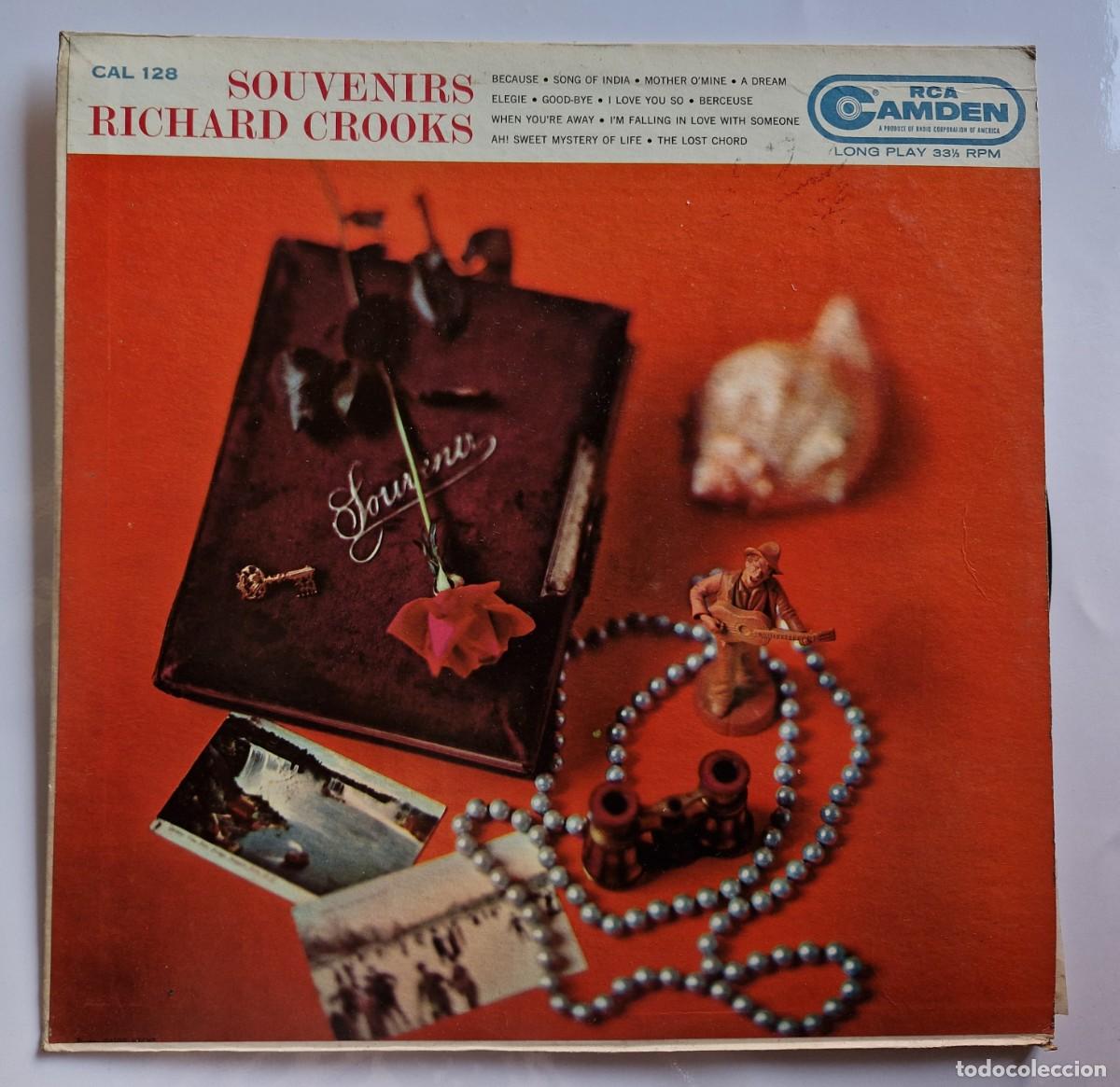 Discos de vinilo: VINILO RICHARD CROOKS - SOUVENIRS - Foto 1