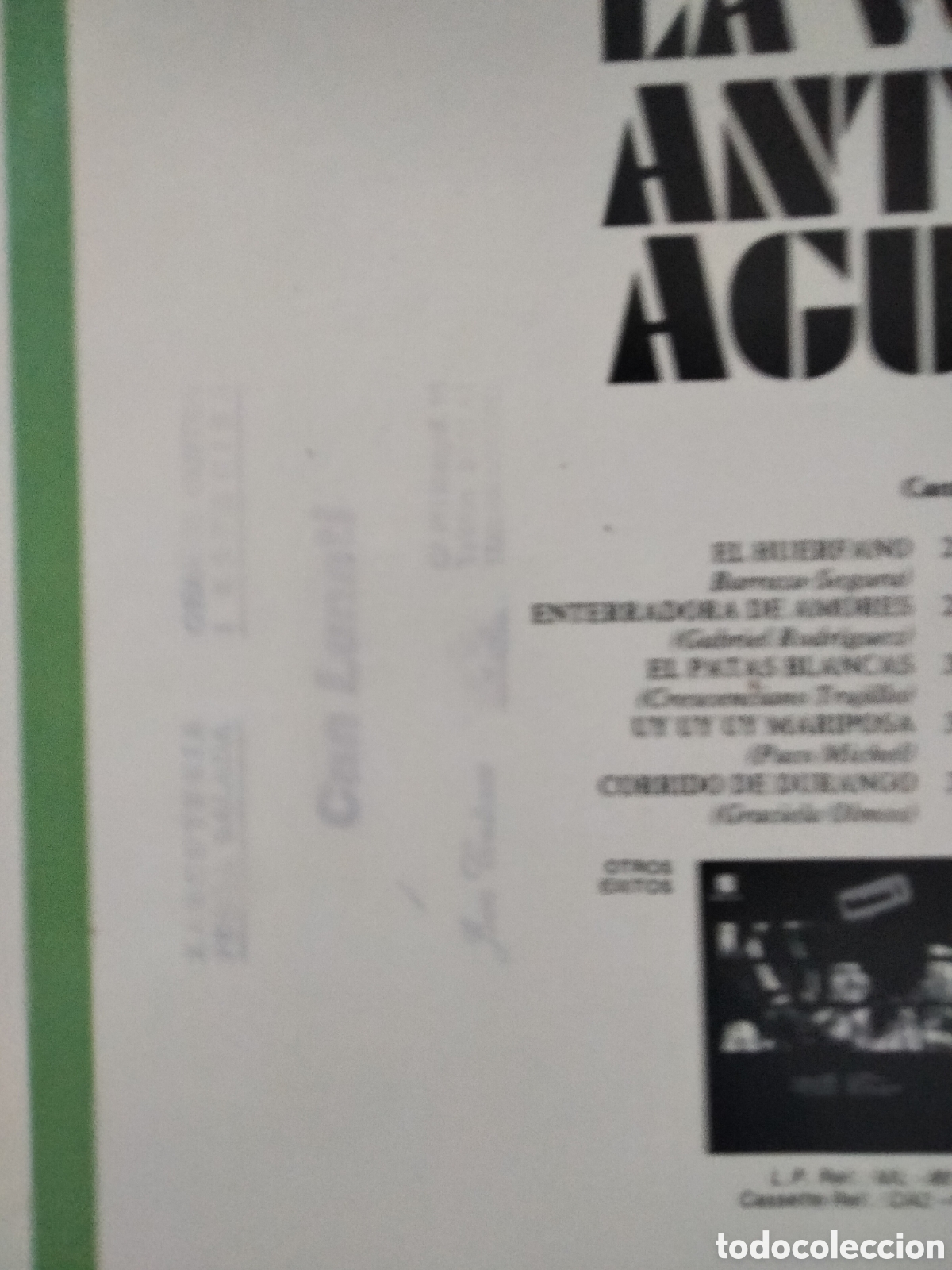 Discos de vinilo: La voz de Antonio Aguilar vinilo - Foto 4