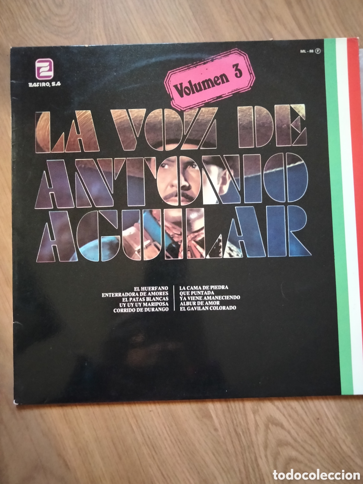 Discos de vinilo: La voz de Antonio Aguilar vinilo - Foto 1