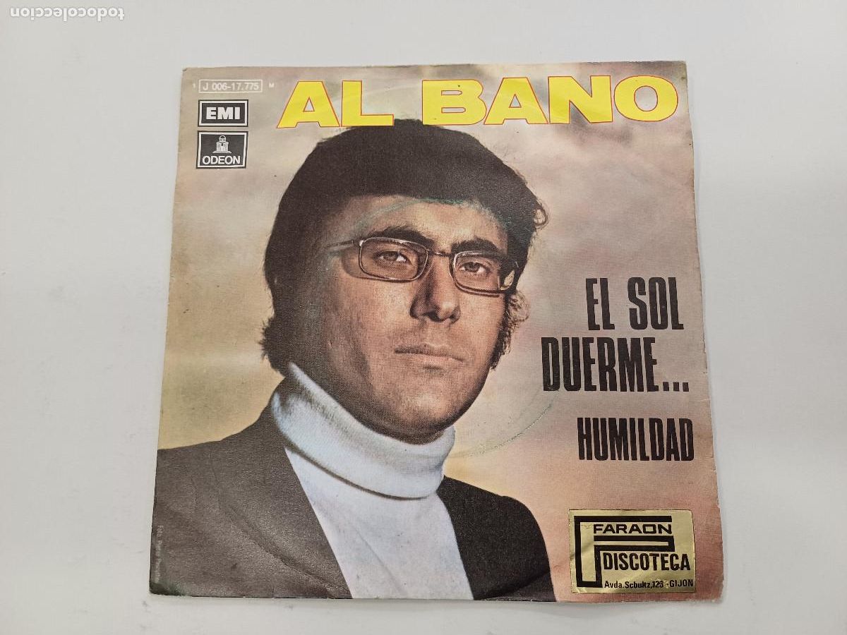 Discos de vinilo: AL BANO/EL SOL DUERME/SINGLE. - Foto 1